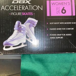 Skates Women's Size 6 White/Grey/Purple